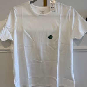 LLBean White Tee Shirt
